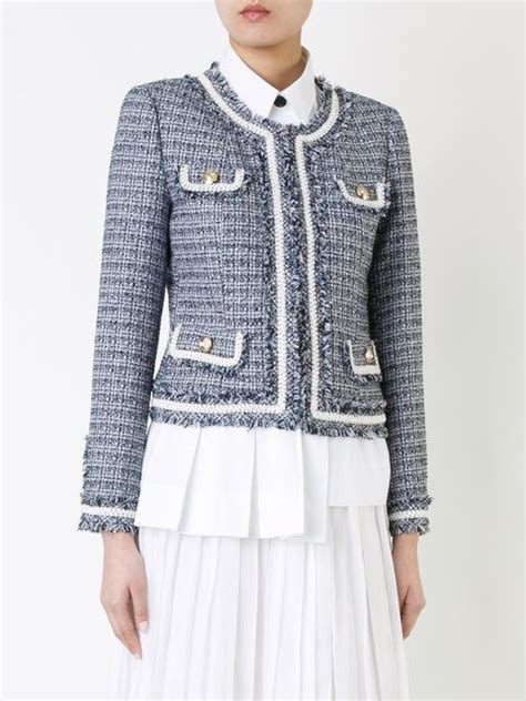 chanel cropped tweed jacket|chanel tweed jacket 2020.